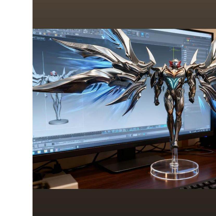 吞噬星空刀河王罗峰兵甲弑吴羽翼动画漫模型雕像模型摆件玩具gk游