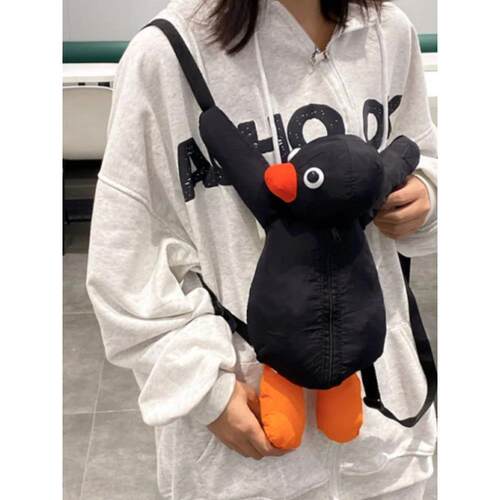 Cartoon Funny Cute Cuddle Penguin Backpack Fashion Personali