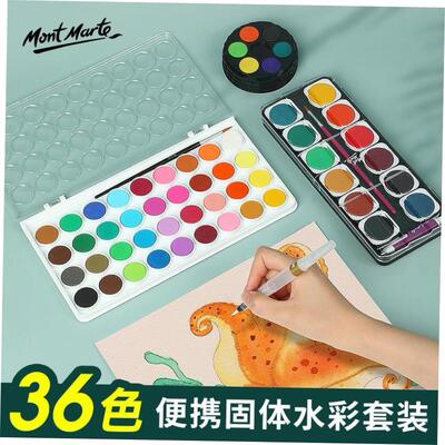 Solid watercolor paint Watercolour paint finger painting