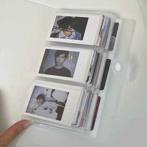 Transparent Photo Album Polaroid Album Photo Card Train Tick