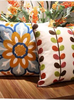 Throw pillow sofa back cushion cover velvet Pillow case