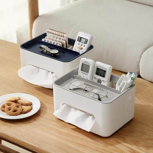 Tissue Storage Box Napkin Holder Living Room Organizer Box
