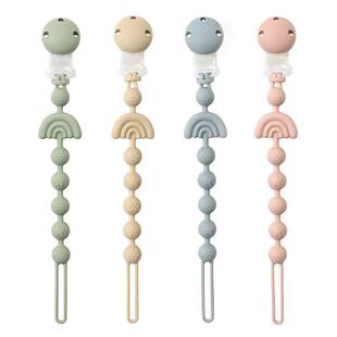Baby Silicone Pacifier Chain Clip Dummy Nipples Holder Clips