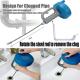 Rod Flexible Auger Snake Toilet Drain Kitchen Unblocker