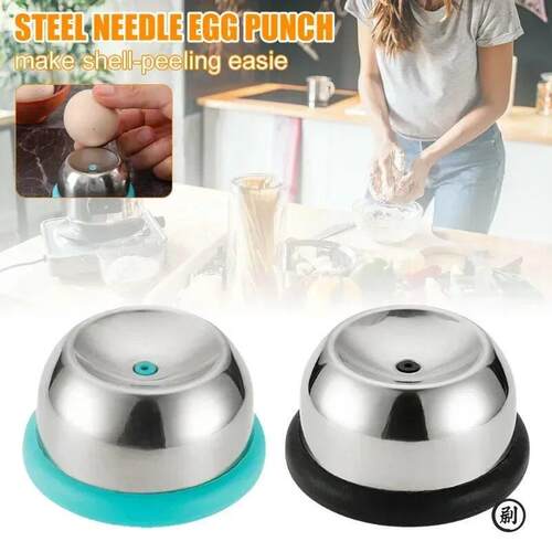 Egg Piercer Stainless Steel Needle Egg Hole Puncher Eggs Poa