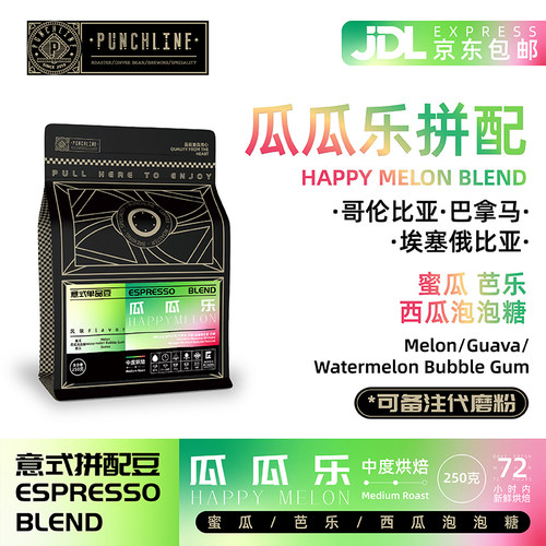 punchline意式拼配咖啡豆250g
