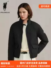 Polowalk Outdoor Warm Stand-Up Collar Cotton Jacket for Women, New Autumn and Winter Design, Fashionable and Lightweight Padded Jacket