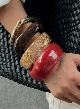 跨境跨境时尚ins不规则晕染亚克