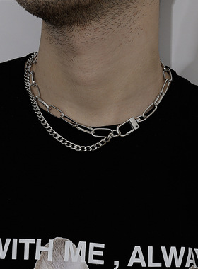 欧美跨境饰品嘻哈街头时尚潮男项