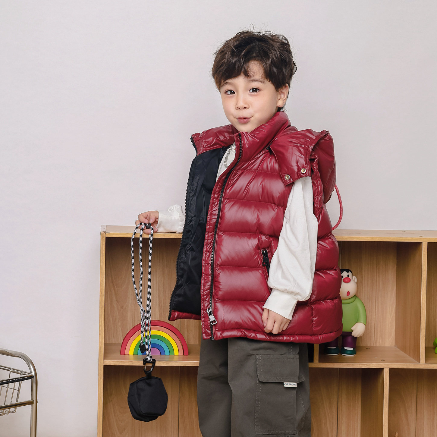 儿童羽绒马甲马雅加厚男童女童背心坎肩外穿冬季中大童宝宝羽绒服,童装/婴儿装/亲子装,羽绒马甲,淘宝优惠券,粉丝福利购,淘宝优惠卷