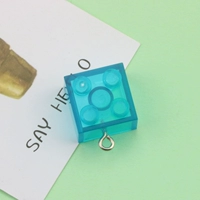 Прозрачный синий (с железным кольцом)