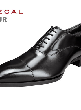日本直邮REGAL丽格商务正装日本制系带男士牛津皮鞋新郎婚鞋10JR