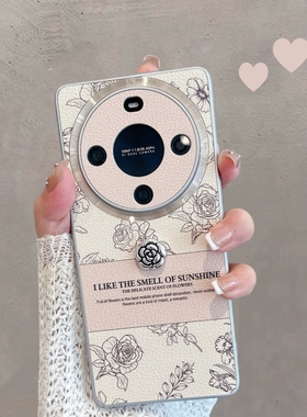 适用于华为麦芒30手机壳新款女畅享70x活力版tyh641m玫瑰花5g全包防摔智选芒麦305g曲屏三零高级感三十时尚