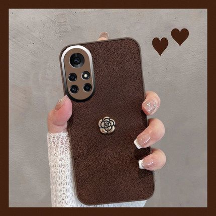 适用于华为nova8手机壳v40轻奢版novo8pro新款ala一an70全包n8por曲面屏nowa简约navo女nava8p创意note8防摔