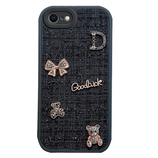 适用于苹果8手机壳iphone7新款se3毛绒es2秋冬A1660三代i8创意二代i7小香风ip7女潮小ip8s全包防摔3代7s八 七