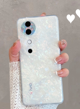 适用于vivos19手机壳s19pro透明vivox19新款viv0步步高vovos维沃vivis网红ins风vos简约女系列vs19p全包防摔