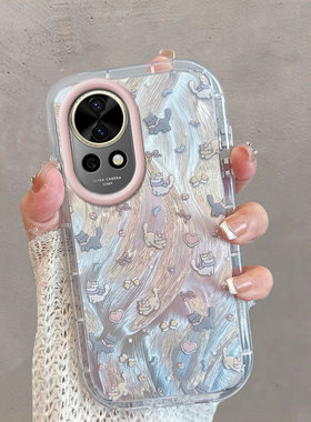 适用于华为nova13手机壳nove12新款女navo12pro创意ultra星耀版blk一al80novo卡通nava猫全包防摔note可爱por