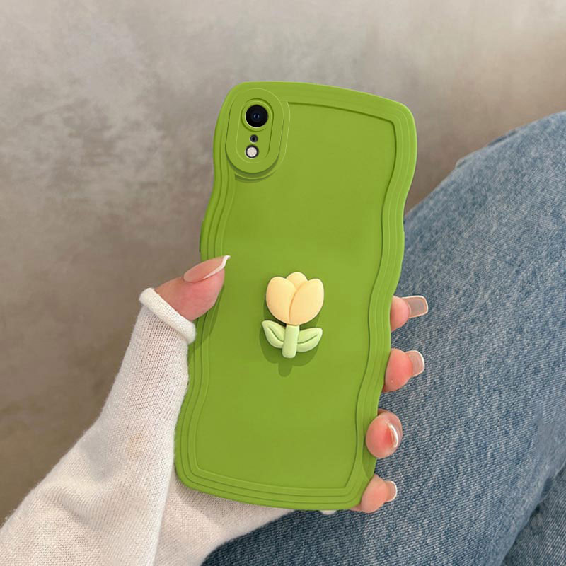 适用iphonexr手机壳新款iphone苹果xr小清新x r绿色iponexr专用rx小