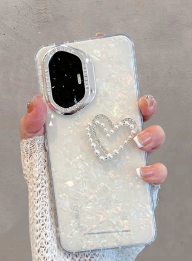 适用于华为荣耀300手机壳honor300pro透明amm一an00新款anoo简约p300ultra爱心x300p创意女三百por全包防摔u