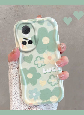 适用于华为荣耀play6t手机壳paly6tpro小清新cma一an40绿色tfy-an40花朵playt6tpor新款女pro全包防摔pay软壳