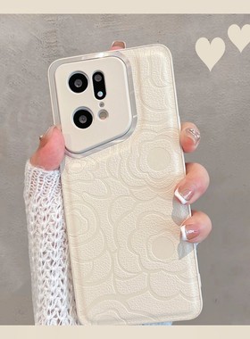 适用于oppofindx5手机壳findx5pro女oppo新款find天玑版x5全包oppofx防摔oppox5高级感0pp0finx白色oppofandx