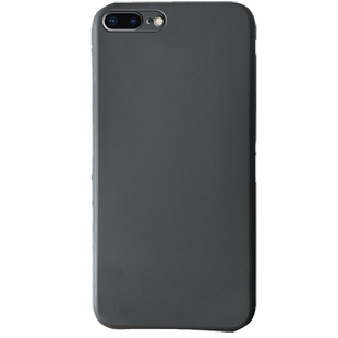 适用于苹果8plus手机壳磨砂黑色iphone7p全包p8防摔七spuls男ip八rplus女潮i8简单q软壳i7超薄p7splus软胶pi
