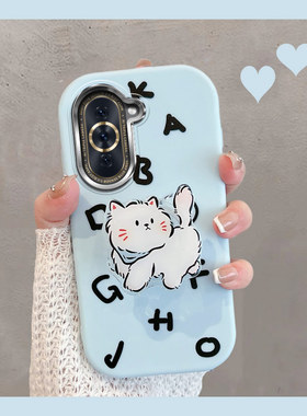 适用于华为nova10手机壳hinova10pro新款nco一al00可爱n10novo全包防摔nava智选hi猫咪navo女note10por带支架