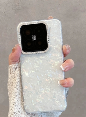 适用于小米15手机壳xiaomi15pro透明24129PN74C新款2410DPN6CC ins风mi15p不包镜头高级感简约女十五por防摔
