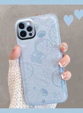 适用于苹果12pro手机壳i12promax蓝色iphone新款ipone十二por全包镜头pormax防摔ip12p创意pm男pmax可爱女peo