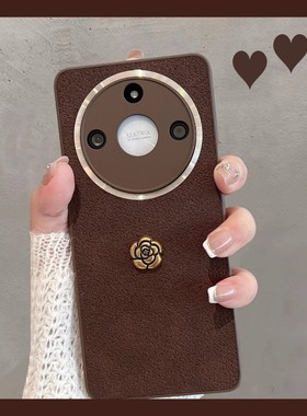 适用于华为荣耀x50手机壳x40新款ali一an00简约rmo-anoo曲屏x50pro叉五零复古50x曲面屏40x四零女全包防摔gt