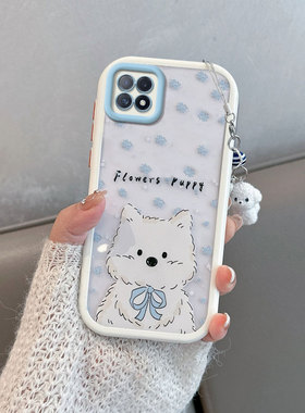 适用于oppoa72手机壳透明a53女0pp0a72n可爱pdym20小狗pecm30全包防摔pdyt新款5g创意opa725g/oppa535g/poopa
