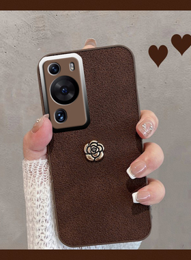 适用于华为p60手机壳p60pro新款p6o简约p6opro复古p60p系列p六零por5g荣耀p605g曲屏ppro女款pr0创意全包防摔