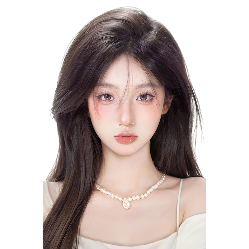 假發(fā)片女頭頂補(bǔ)發(fā)蓬松高顱頂神器輕薄八字劉海全真人發(fā)無痕補(bǔ)發(fā)片
