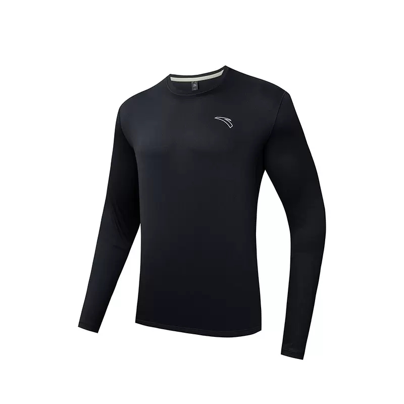 运动上衣男健身跑步训练服长袖