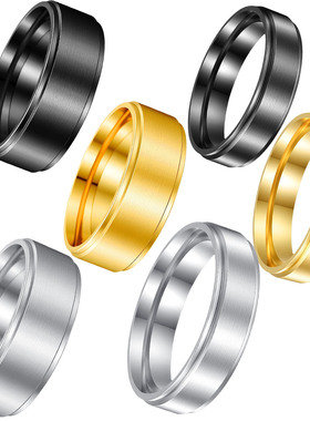 欧美不锈钢饰品男士哑光镀黑不锈