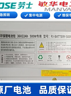 应急照明集中电源主机锂电池36V22A500W专用型号:PJ-BATTERY-500W