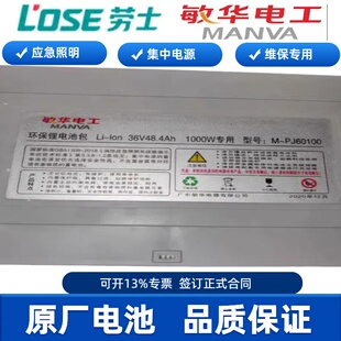 拿斯特锂电36V48.4A/M-PJ60100敏华劳士应急照明集中电源备用电池