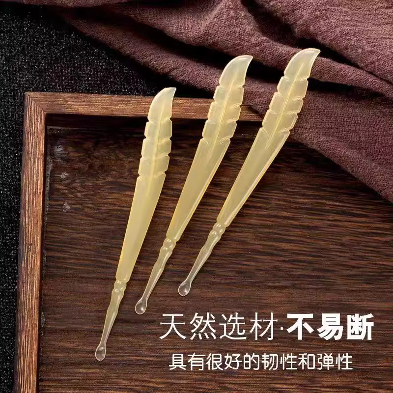 新款成人耳朵清洁器掏耳神器挖耳勺熟胶软头儿童挖耳朵采耳工具