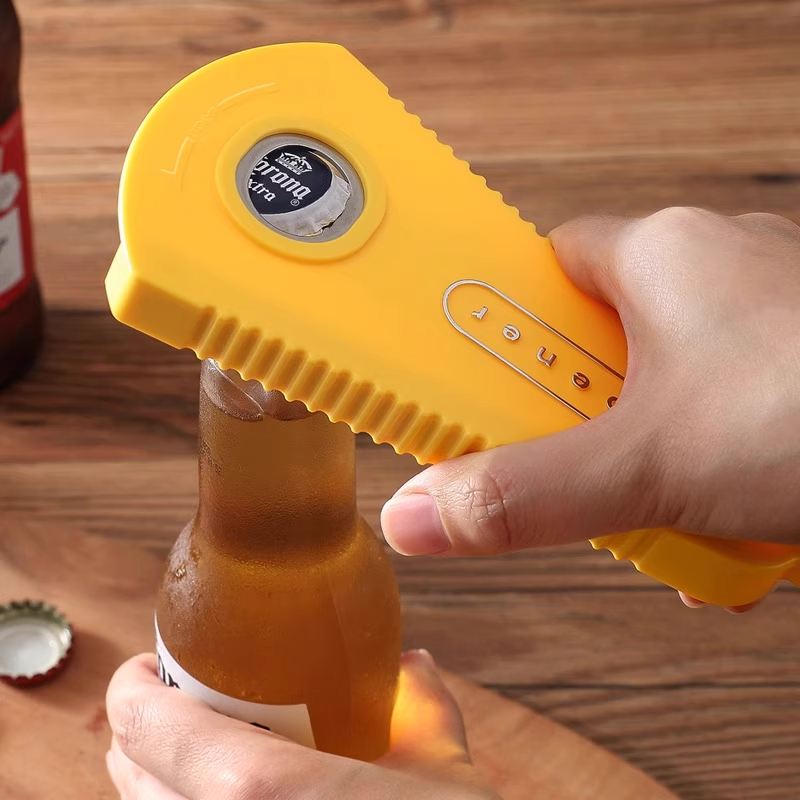 日式多功能罐头开罐器啤酒开瓶器神器通用开盖器拧瓶盖器旋盖小宝