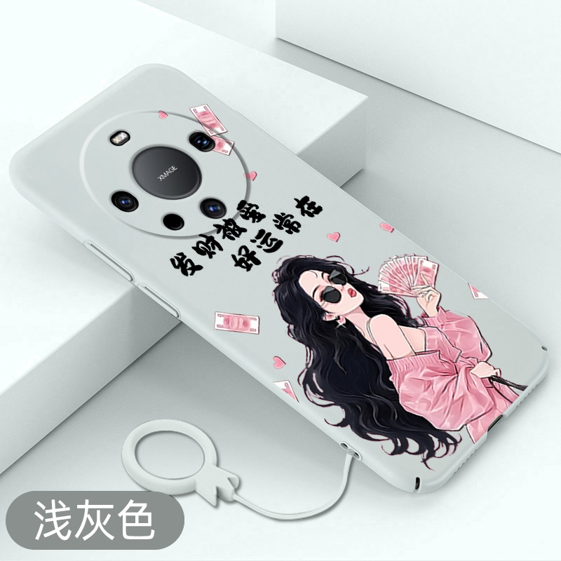 适用于华为mate60手机壳好运常在mate60pro全包超薄硬壳mate60pro+不顶膜防摔保护套新款个性高级感卡通创意