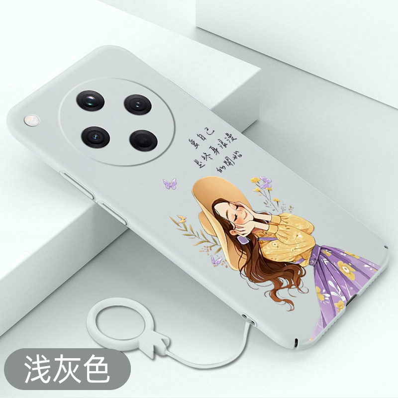 适用于oppofindx8手机壳浪漫少女findx8pro超薄保护套OPPO全包新款硬壳卡通不顶膜创意防摔外壳高级感散热壳