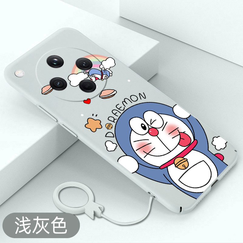 适用oppofindx8手机壳机器猫findx8pro卡通硬壳OPPO超薄保护套可爱新款创意全包不顶膜防摔散热外壳裸机手感