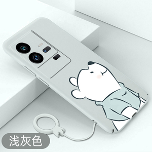 适用vivoiqoo11手机壳卡通熊iqoo11pro超薄硬壳iQOO11全包保护套简约可爱新款防摔外壳散热壳不顶膜裸机磨砂