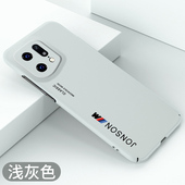 适用oppofindx5手机壳超薄findx5pro曲屏不顶膜硬壳保护套findx5pro天玑版 防摔外壳磨砂裸感散热壳 5g简约新款
