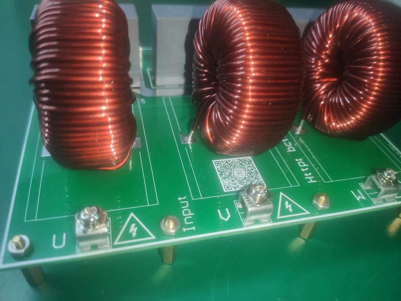 适用三相LC滤波器SPWM/SVPWM逆变滤波低通滤波器电感电容滤波输出