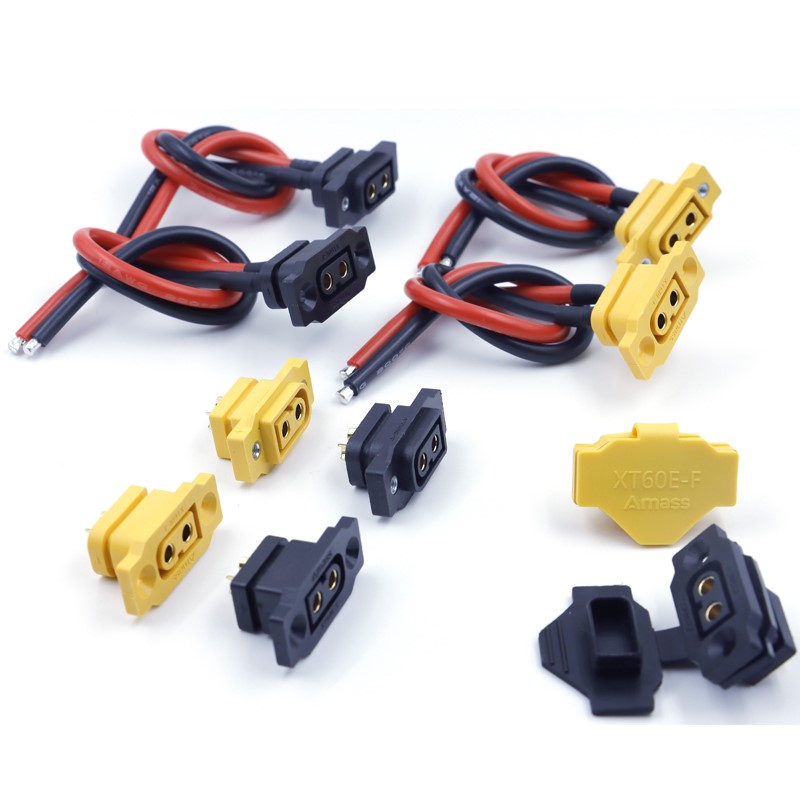 适用XT60E/NE-F母头航模动力可固定电池接口连接器模型电机电调XT60H