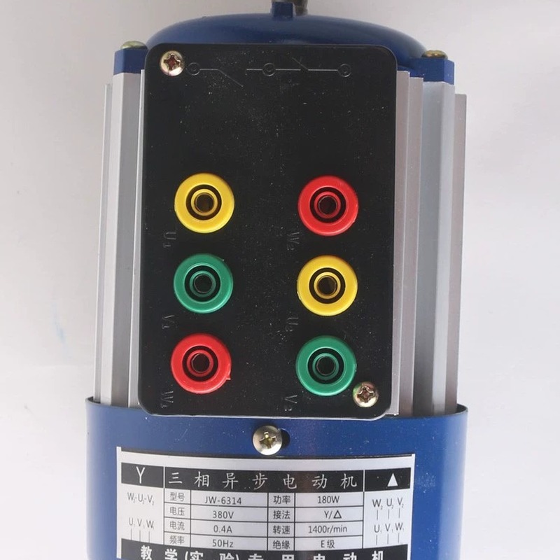 适用JW6314教学用三相鼠笼式异步电动机学校实验用教具器材180W38