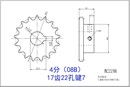 输送带配件电机滚筒链轮工业传动链条齿轮6204轴承流水线皮带线用