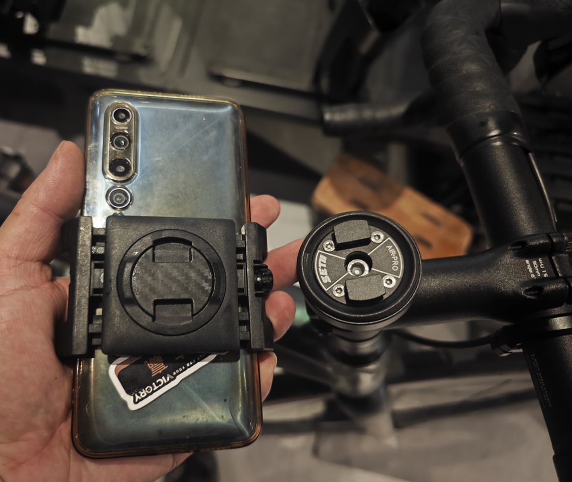 SETES自行车把立盖碗组盖M6螺丝专用手机导航支架防抖加强滤震