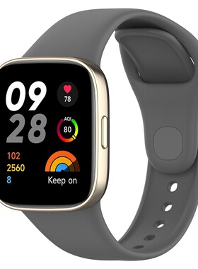 适用红米手表表带小米Redmi Watch3腕带红米watch3替换带三代运动硅胶手表带智能配件男女款个性手环表链潮